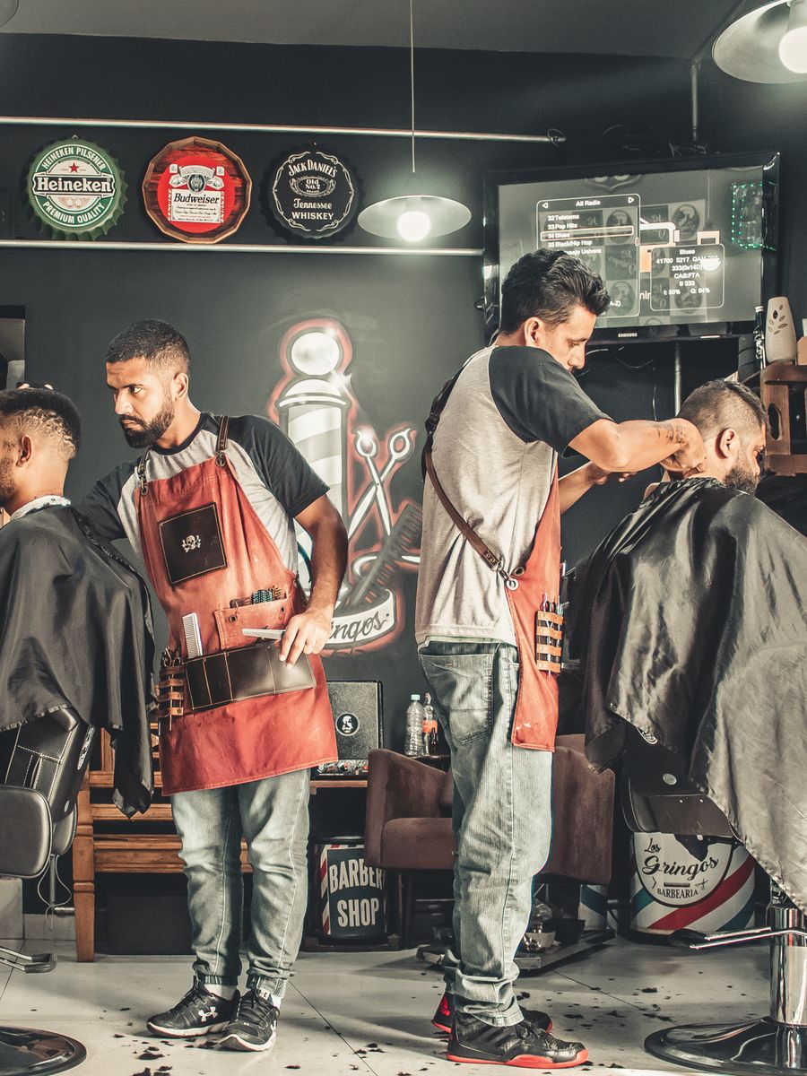 Mitten im Barbershop